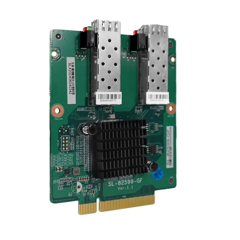 Amazon | 10Gtek 10Gb PCI-E NICネットワークカード、デュアルSFP+